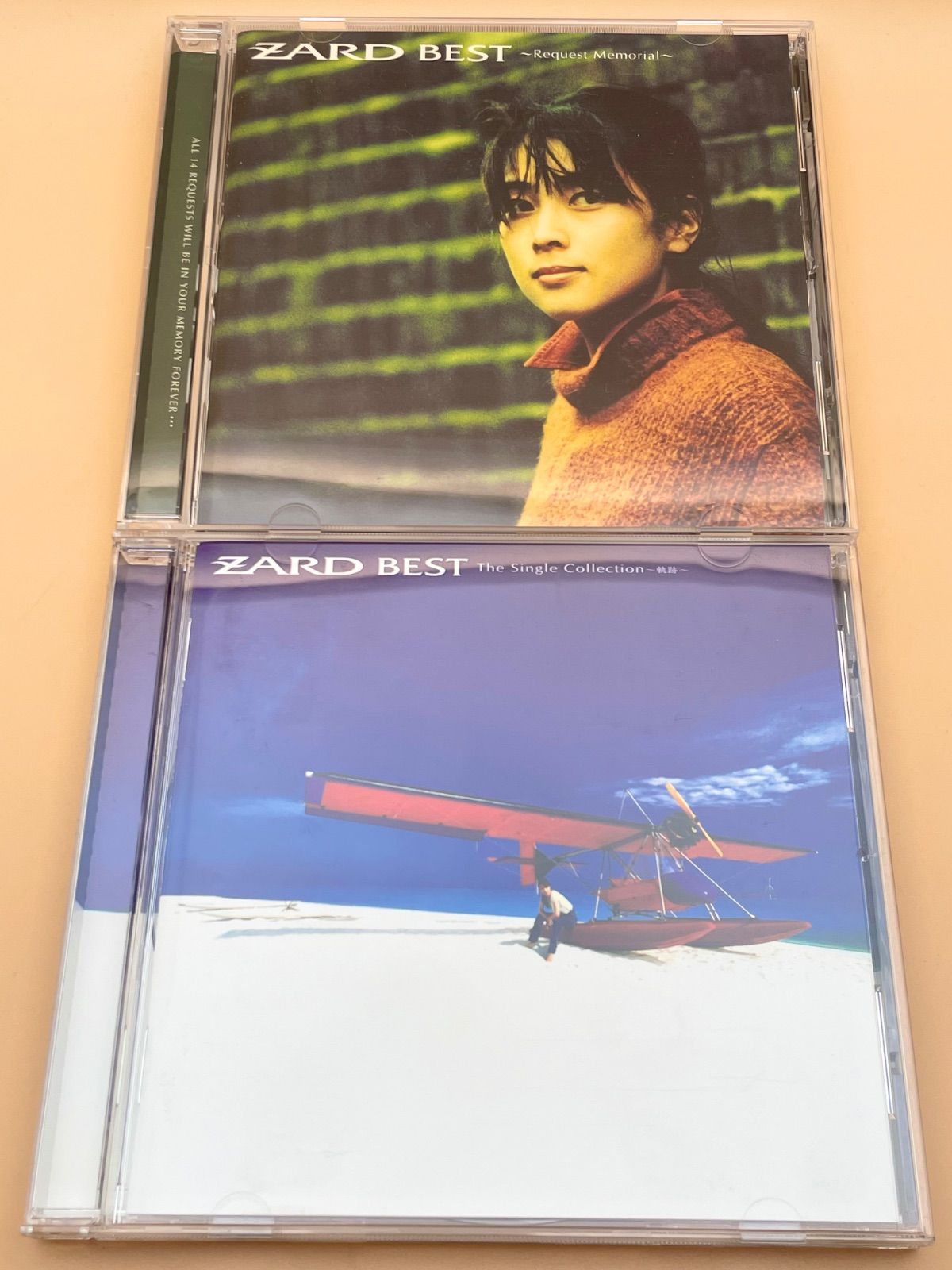 ZARD CD 2枚セット BEST Request Memorial ﻿The Single Collection