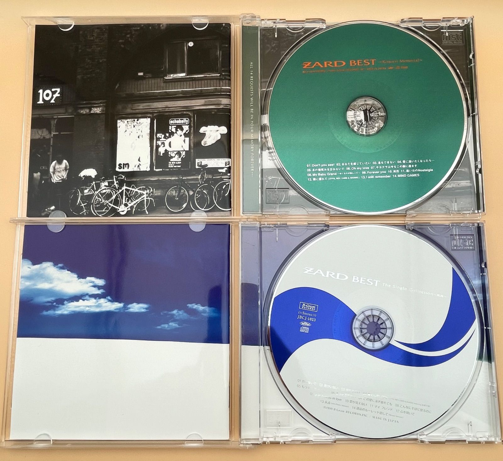 ZARD CD 2枚セット BEST Request Memorial ﻿The Single Collection