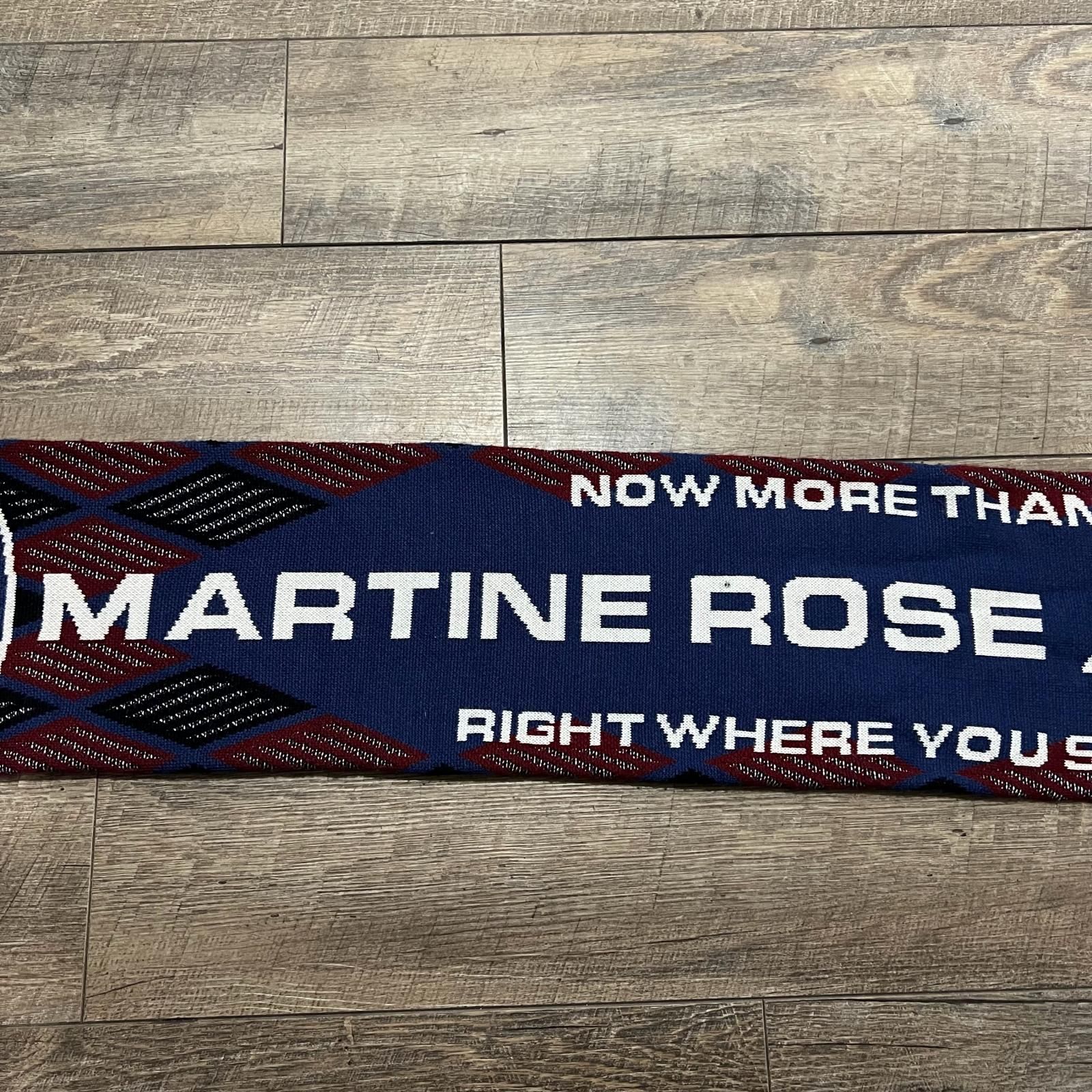 Supreme 24AW Martine Rose Scarf マーティンローズ コラボ マフラー