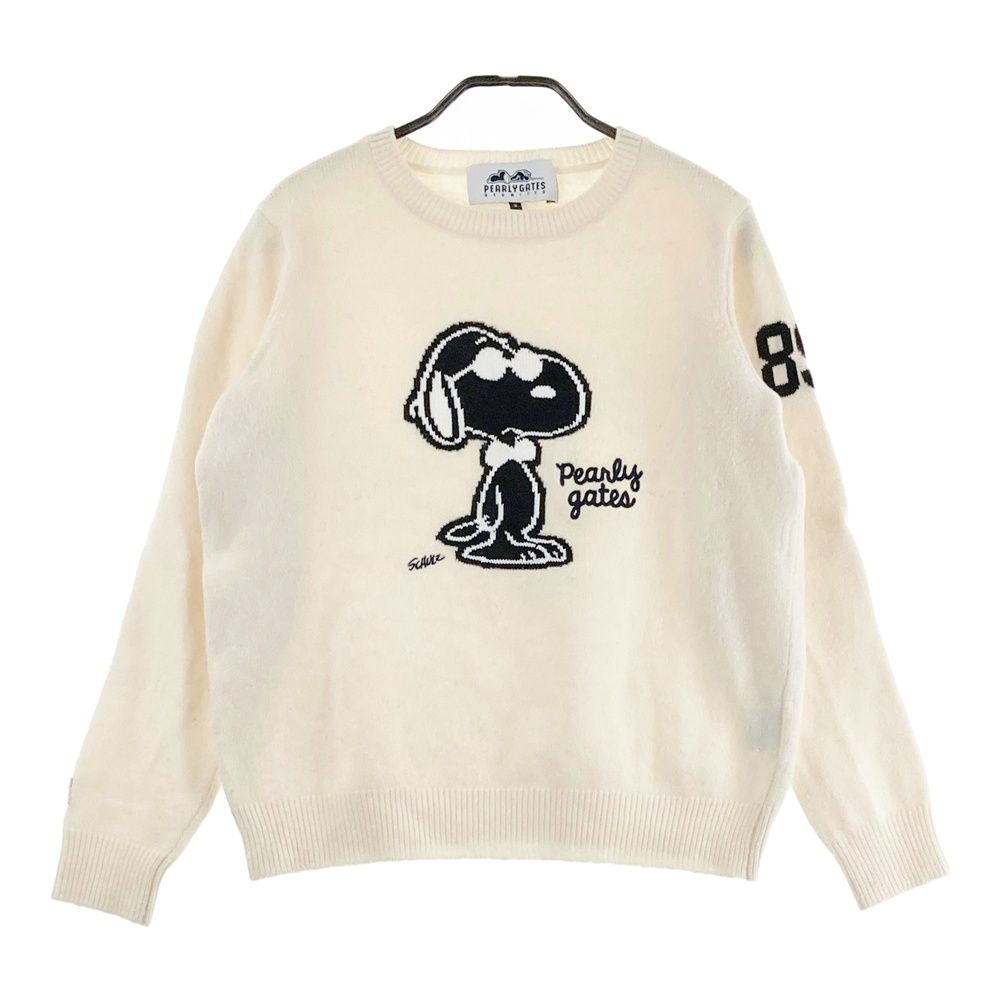 サイズ：2 PEARLY GATES パーリーゲイツ ×PENUTS ニットセーター