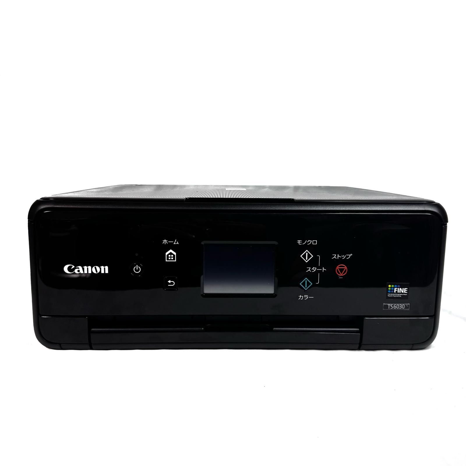 印刷枚数100枚以下】Canon キャノン TS6030 インクジェットプリンター