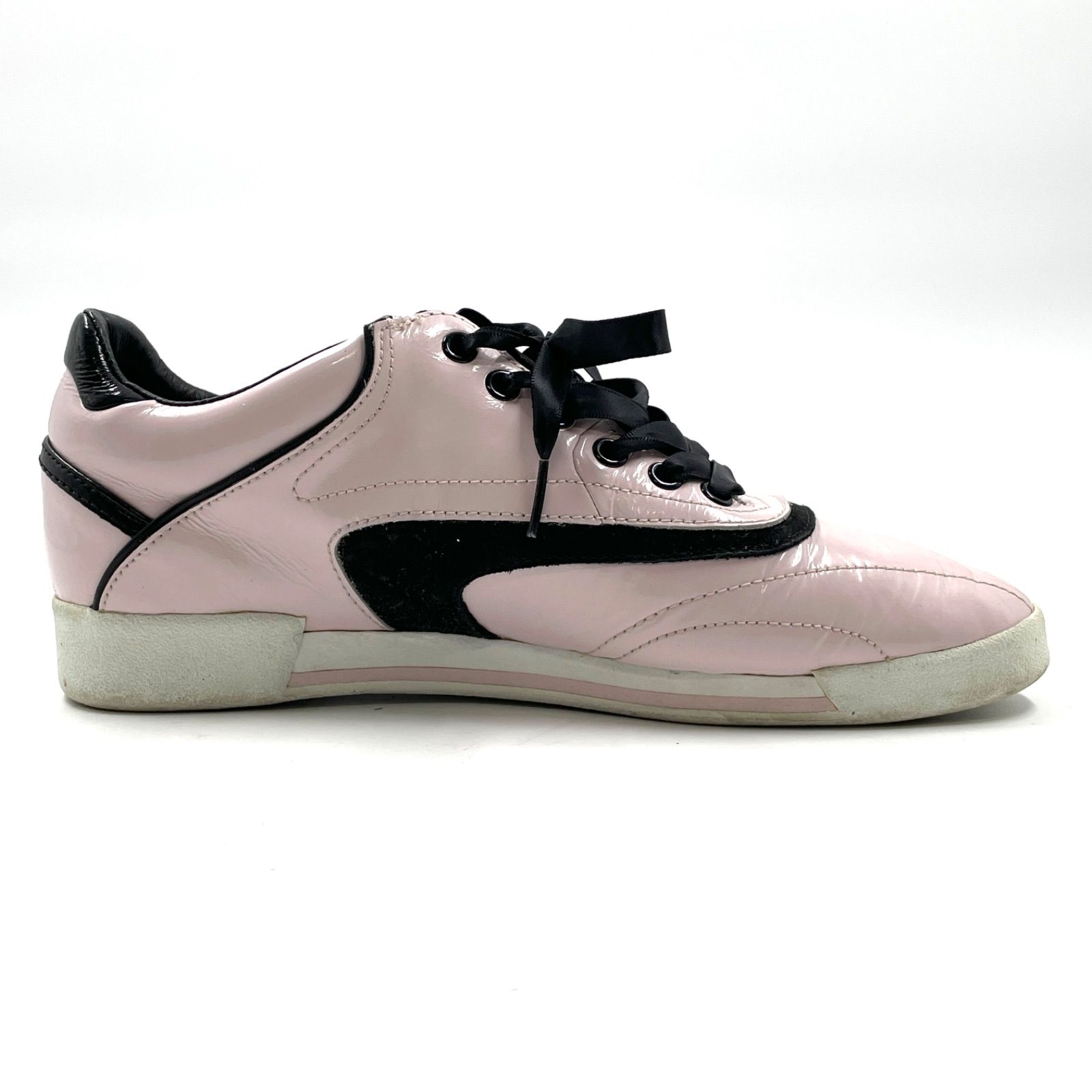 ドルチェ＆ガッバーナ Dolce & Gabbana スニーカー ピンク ゴールド 37 