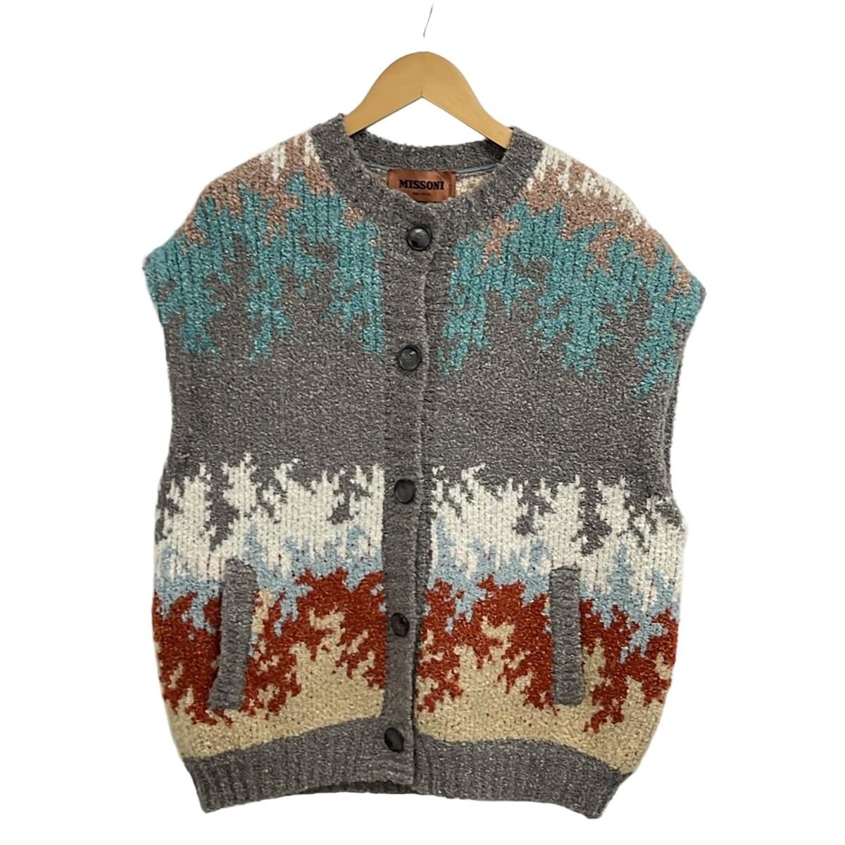 MISSONI(ミッソーニ) カーディガン サイズ38 S レディース美品