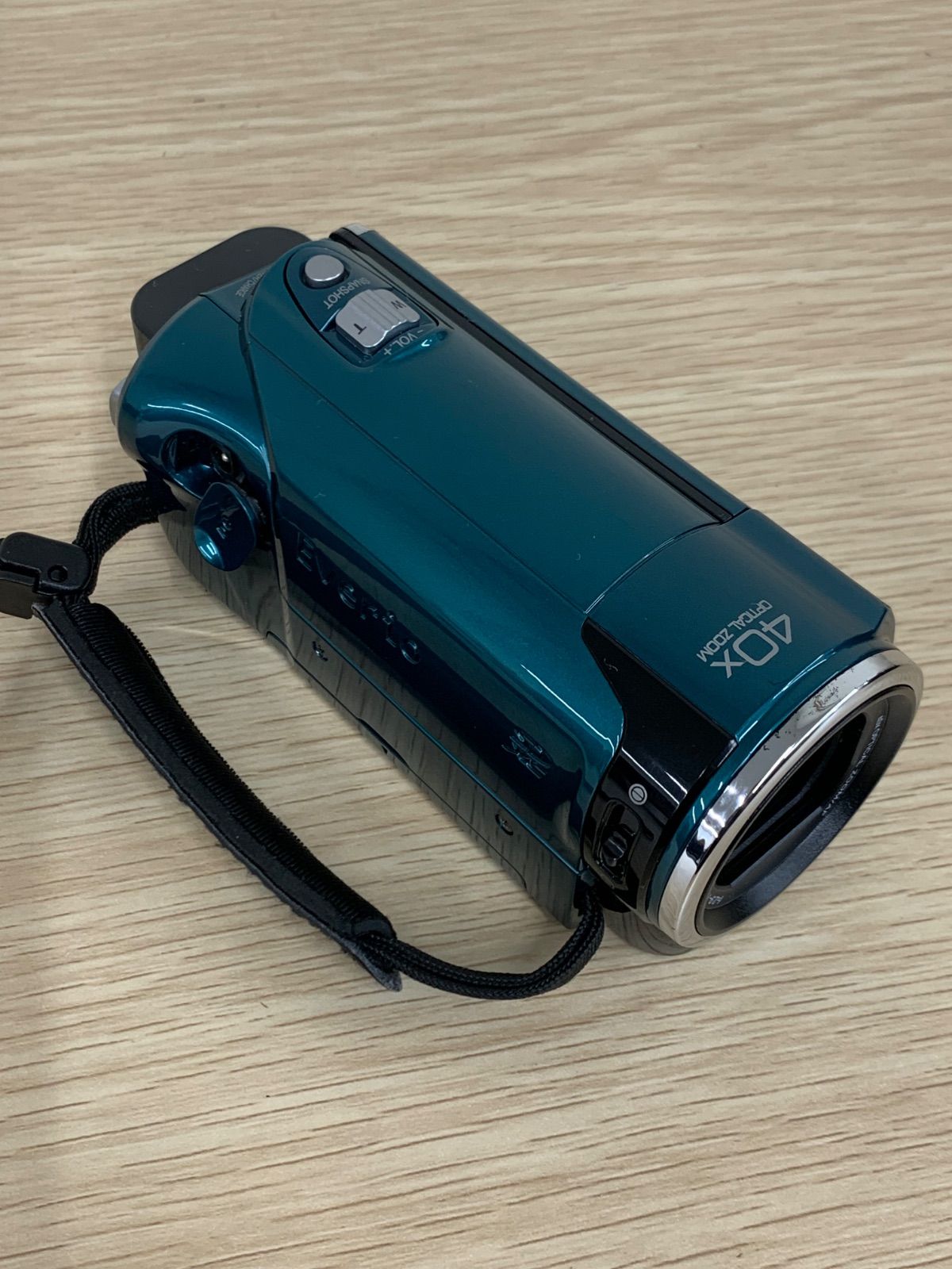 2 【通電動作確認済】JVC Everio GZ-HM460-G ビデオカメラ 付属品あり