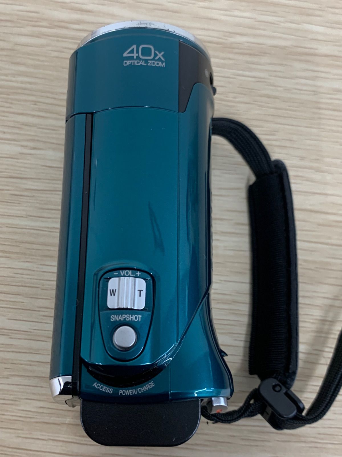 2 【通電動作確認済】JVC Everio GZ-HM460-G ビデオカメラ 付属品あり