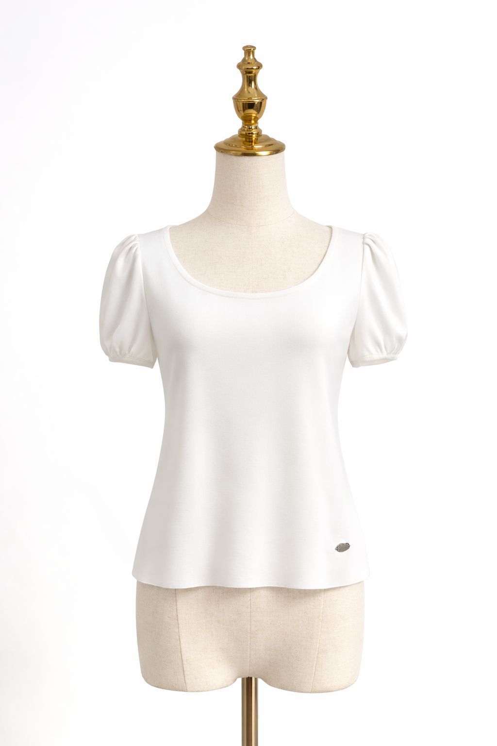 美品★FOXEY/フォクシー トップス　シューフルール　ロゴプレート付き 40 美品】FOXEY NEW YORK /フォクシーニューヨーク トップス シュー