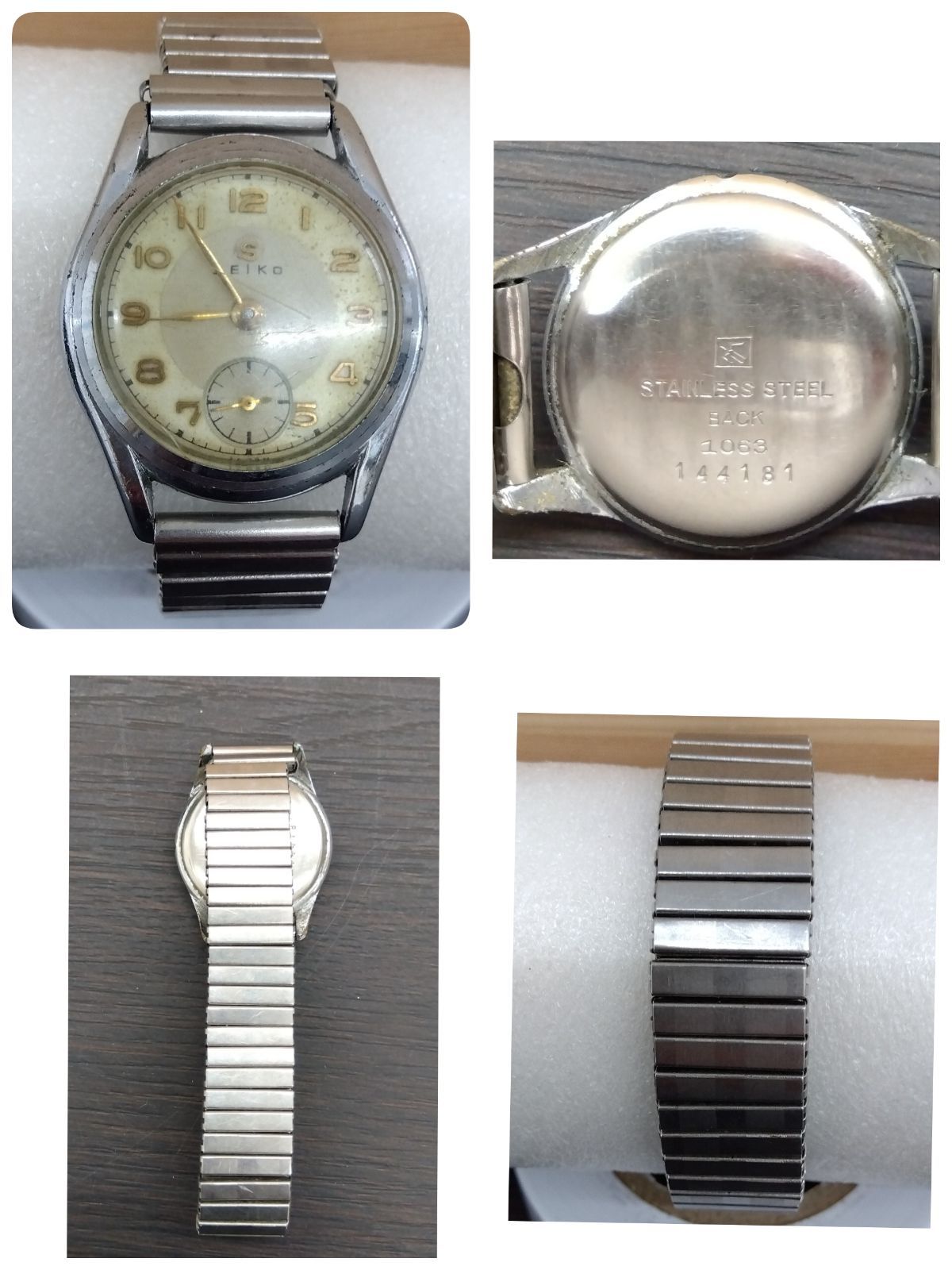 中古品・現状品】ジャンク品 腕時計 6点セット SEIKO、オリエント