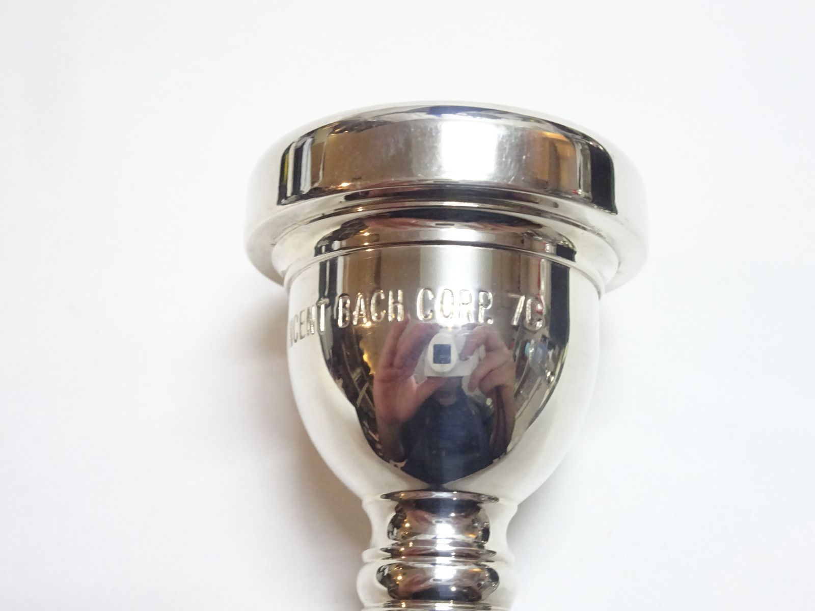 Bach バック トロンボーン用マウスピース CORP. 7C ニアピリオド 細管