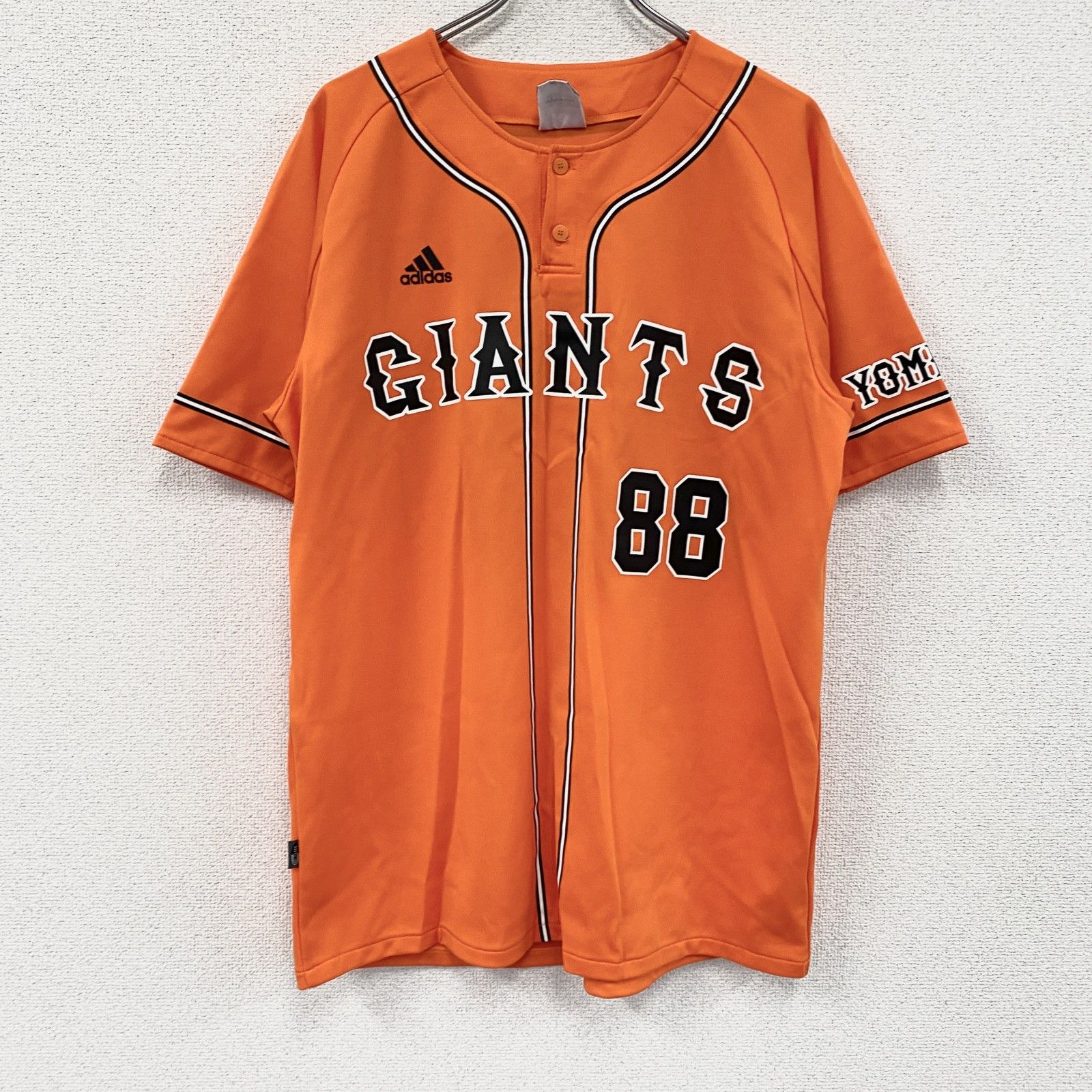 古着 used adidas アディダス 巨人 ジャイアンツ 原辰徳 半袖Tシャツ