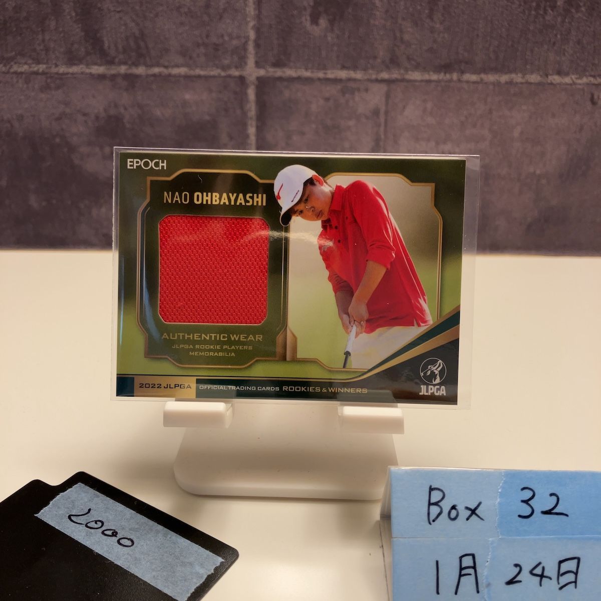 2024 EPOCH JLPGA 本明夏 RC 直筆サインカード 15枚限定 ROOKIES & WINNERS 日本女子プロゴルフ協会
