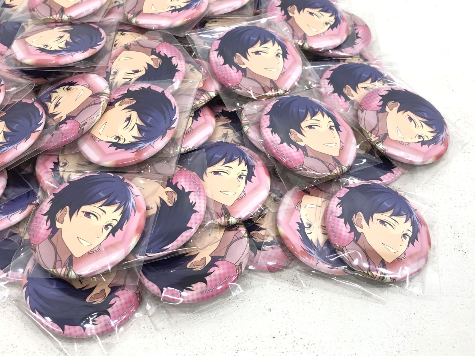 小牧店】あんスタ イベコレ缶バッジ 弓弦 2021 SPRING Idolside 40個