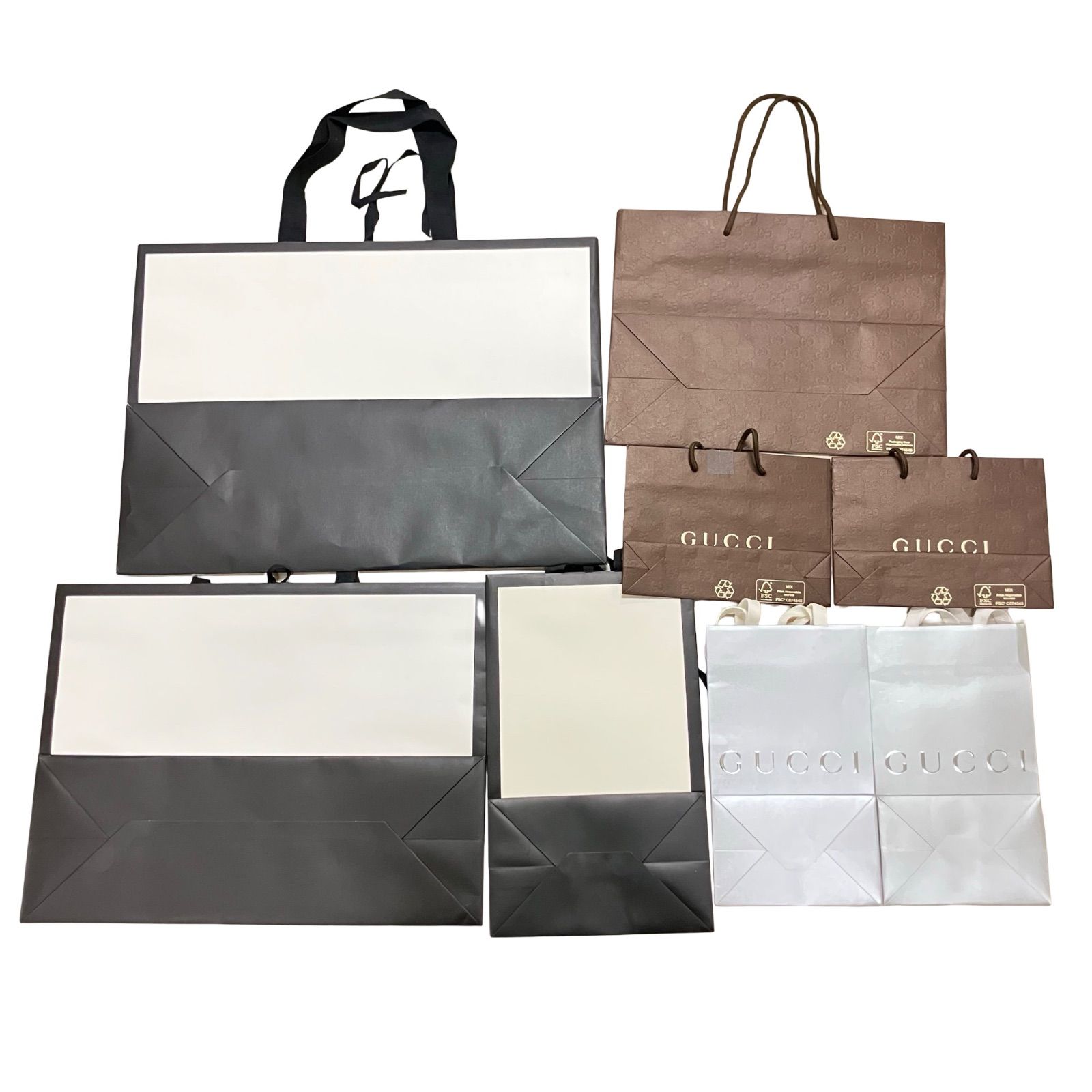 GUCCI グッチ 紙袋 アソート 8枚セット ショップ袋 ショッパー【Z1778