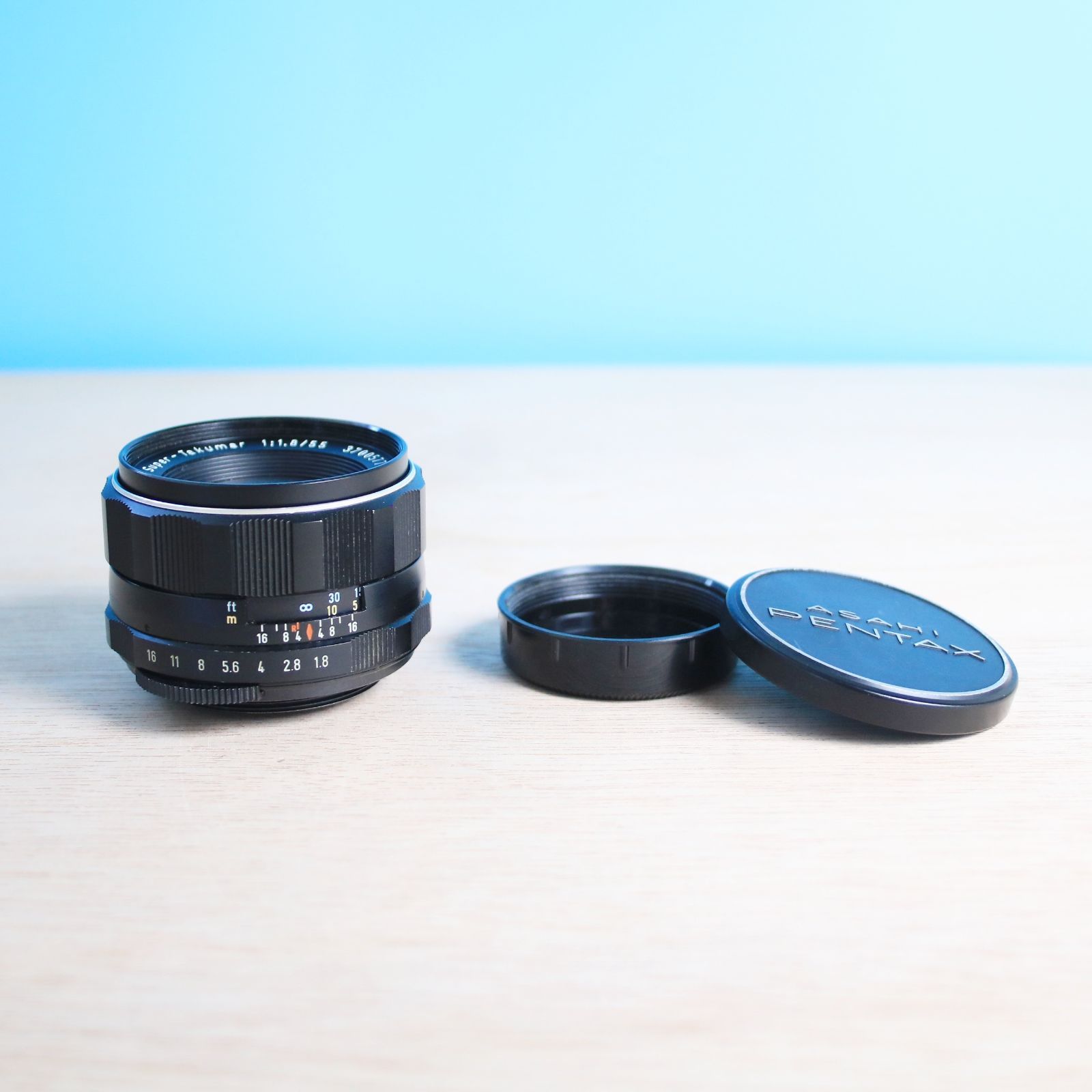 完動❁極美品 PENTAX Super-Takumar 55mm F1.8 後期型 ペンタックス
