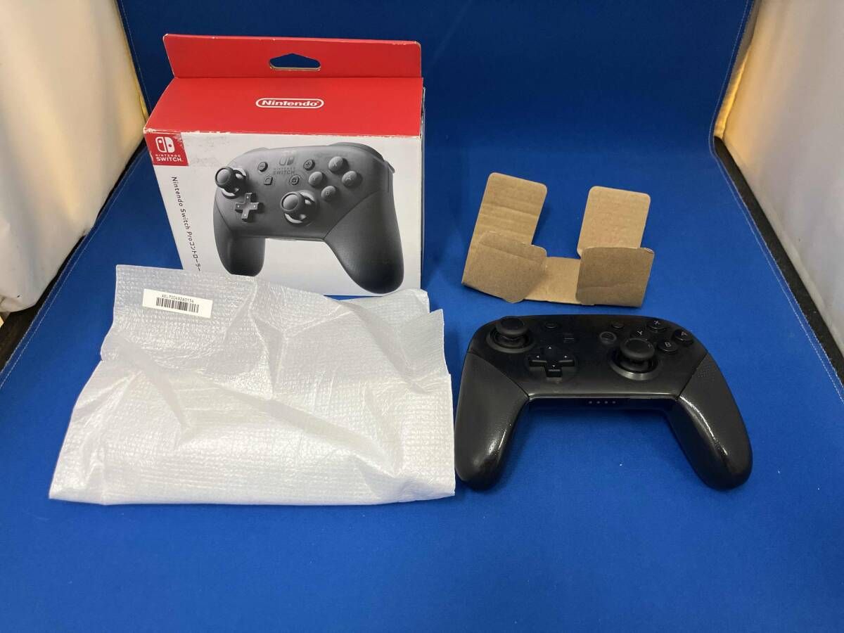 ジャンク Nintendo Switch Proコントロｰラｰ USB充電ケーブルなし B