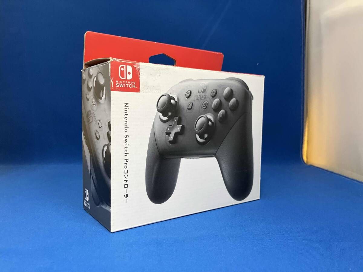 ジャンク Nintendo Switch Proコントロｰラｰ USB充電ケーブルなし B