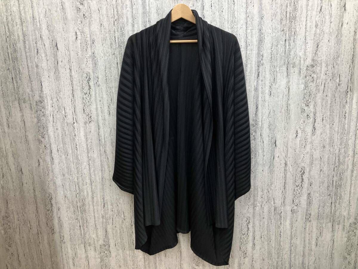 PLEATS PLEASE プリーツプリーズ イッセイミヤケ 半袖 カーディガン
