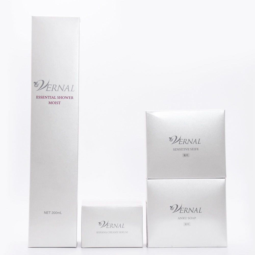 新品 VERNAL ヴァーナル 4ステップセット モイスト エッセンシャル