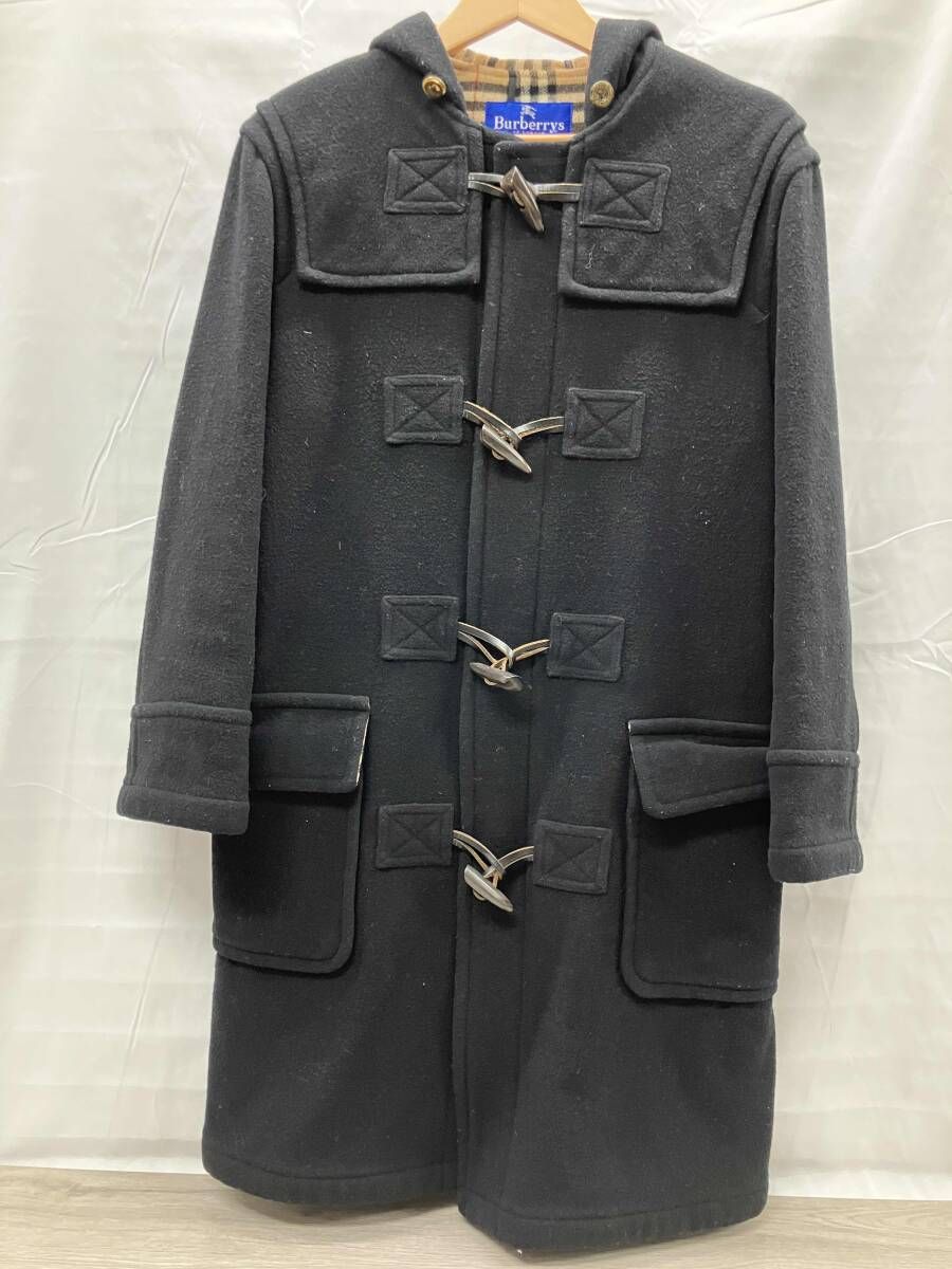 Burberry BLUE LABEL ダッフルコート 表記サイズ38 ブラック - メルカリ