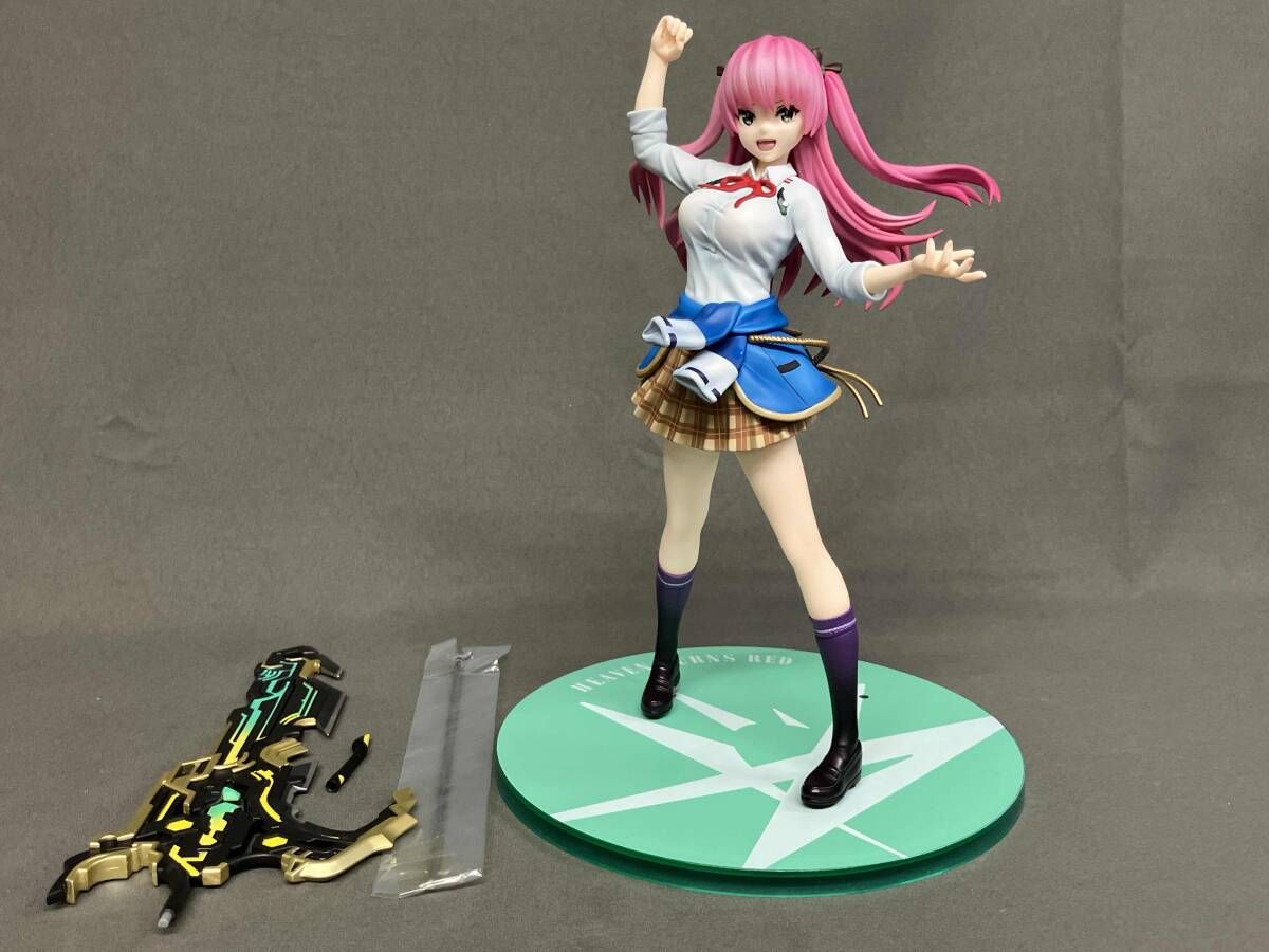現状品 フリュー 逢川めぐみ 1/7 ヘブンバーンズレッド HEAVEN BURNS