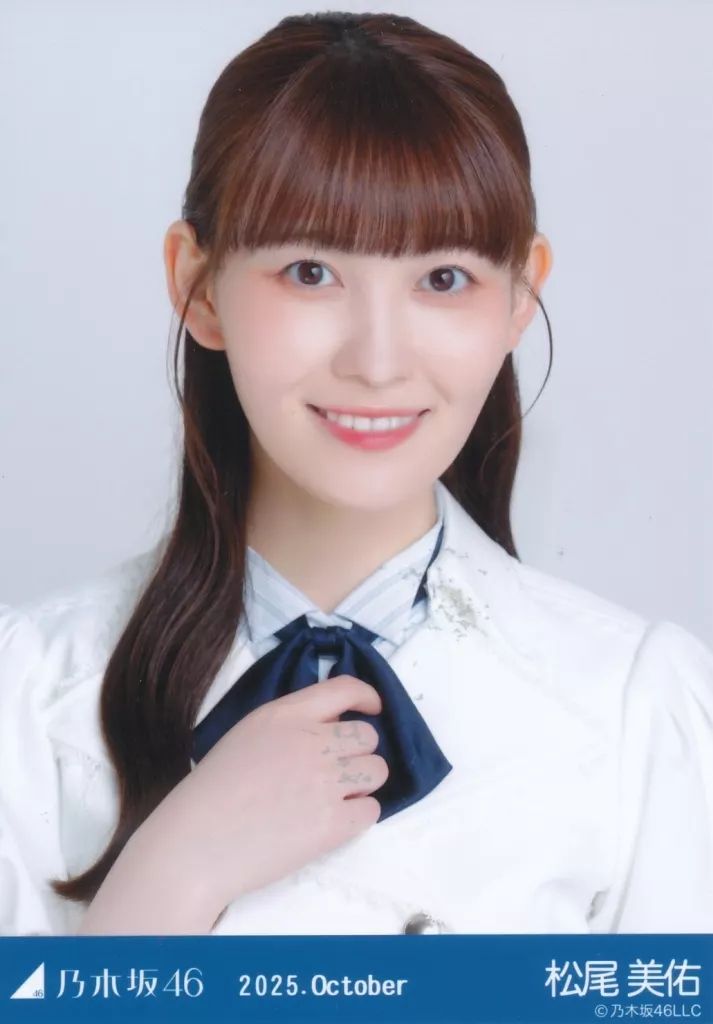 中古】生写真(乃木坂46) 乃木坂46/松尾美佑/バストアップ・39th制服