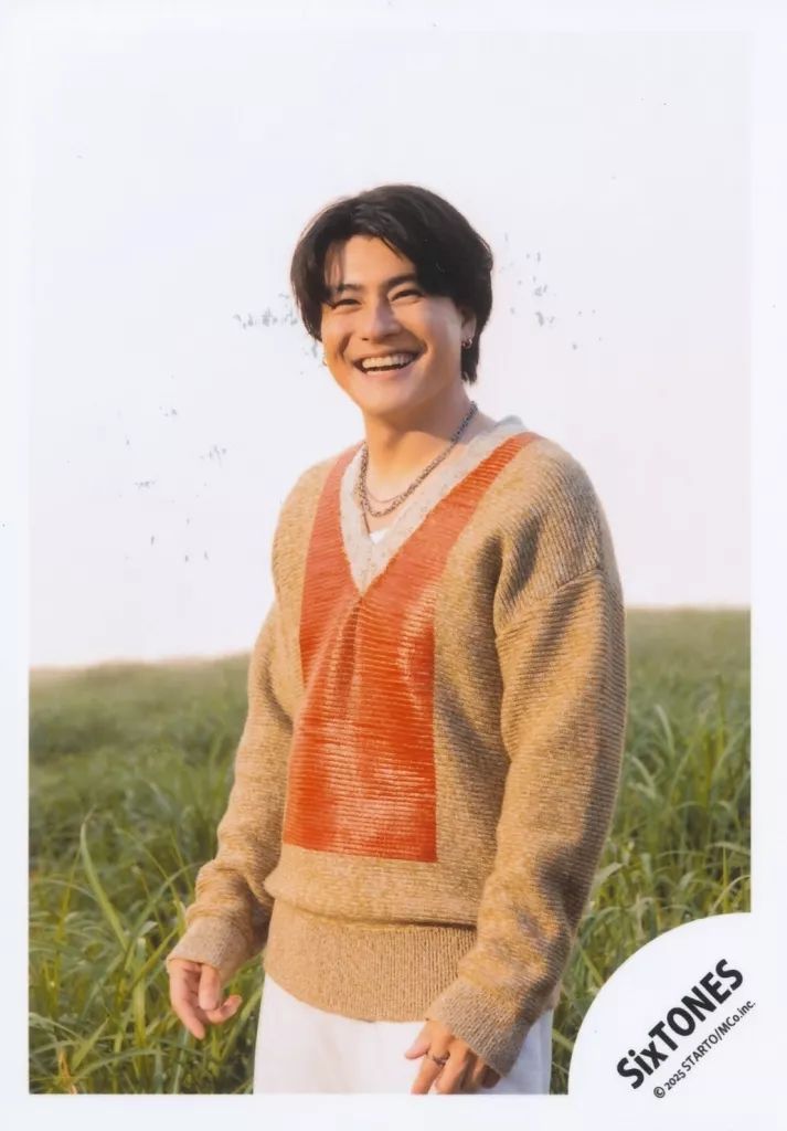 中古】生写真(STARTO) SixTONES/森本慎太郎/膝上/シングル「Stargaze