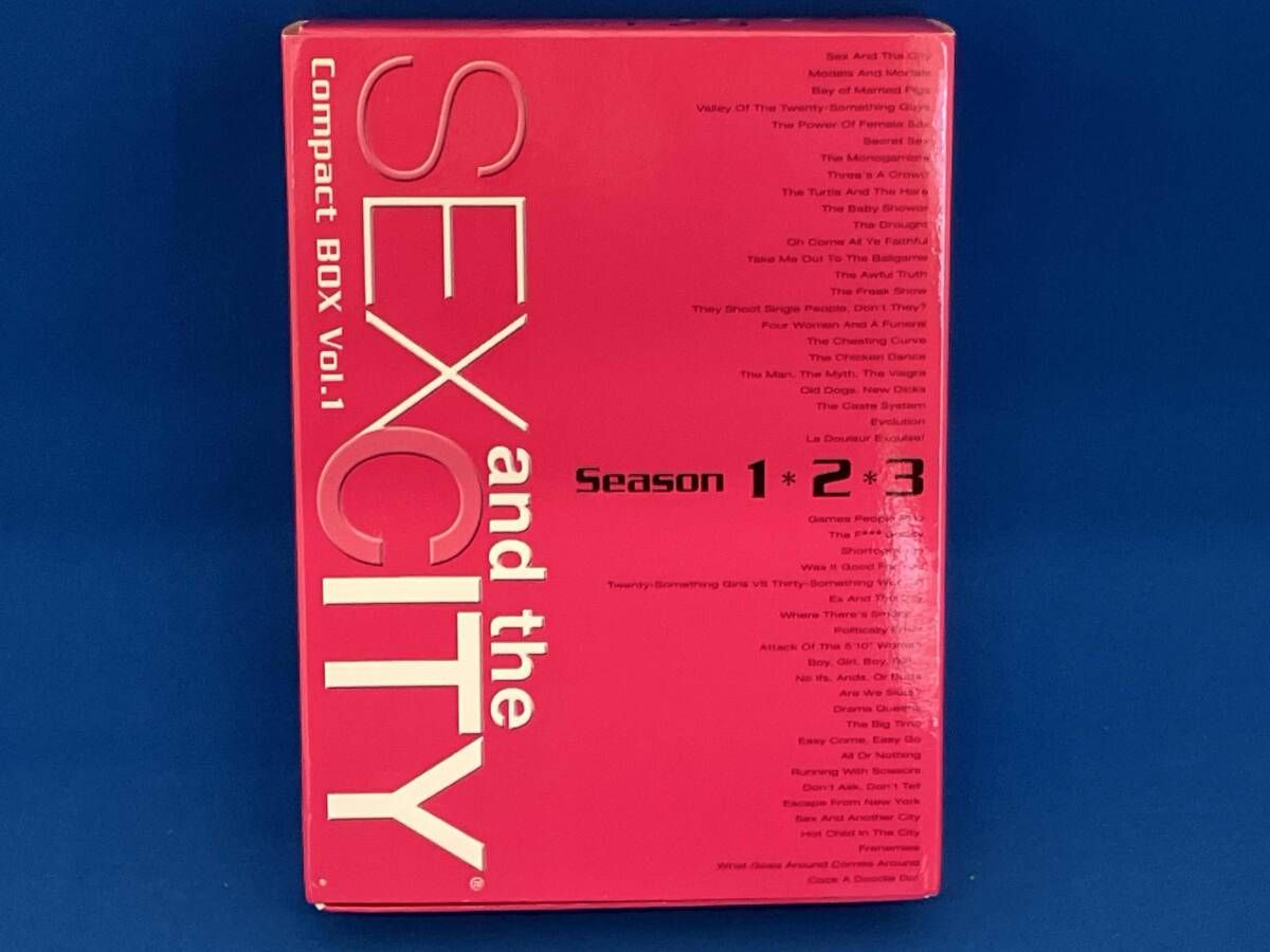 DVD セックス・アンド・ザ・シティ:コンパクトBOX Vol.1(Season1・2・3