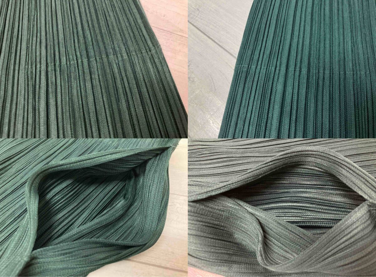 PLEATS PLEASE プリーツプリーズ ロングスカート PP51JG374 グリーン
