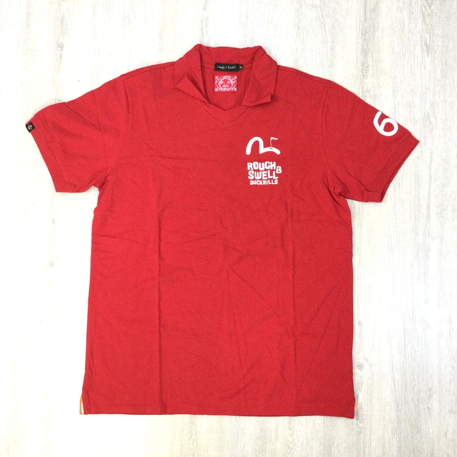 ROUGH&SWELL ラフアンドスウェル EVISU エヴィス ロゴ カモメプリント