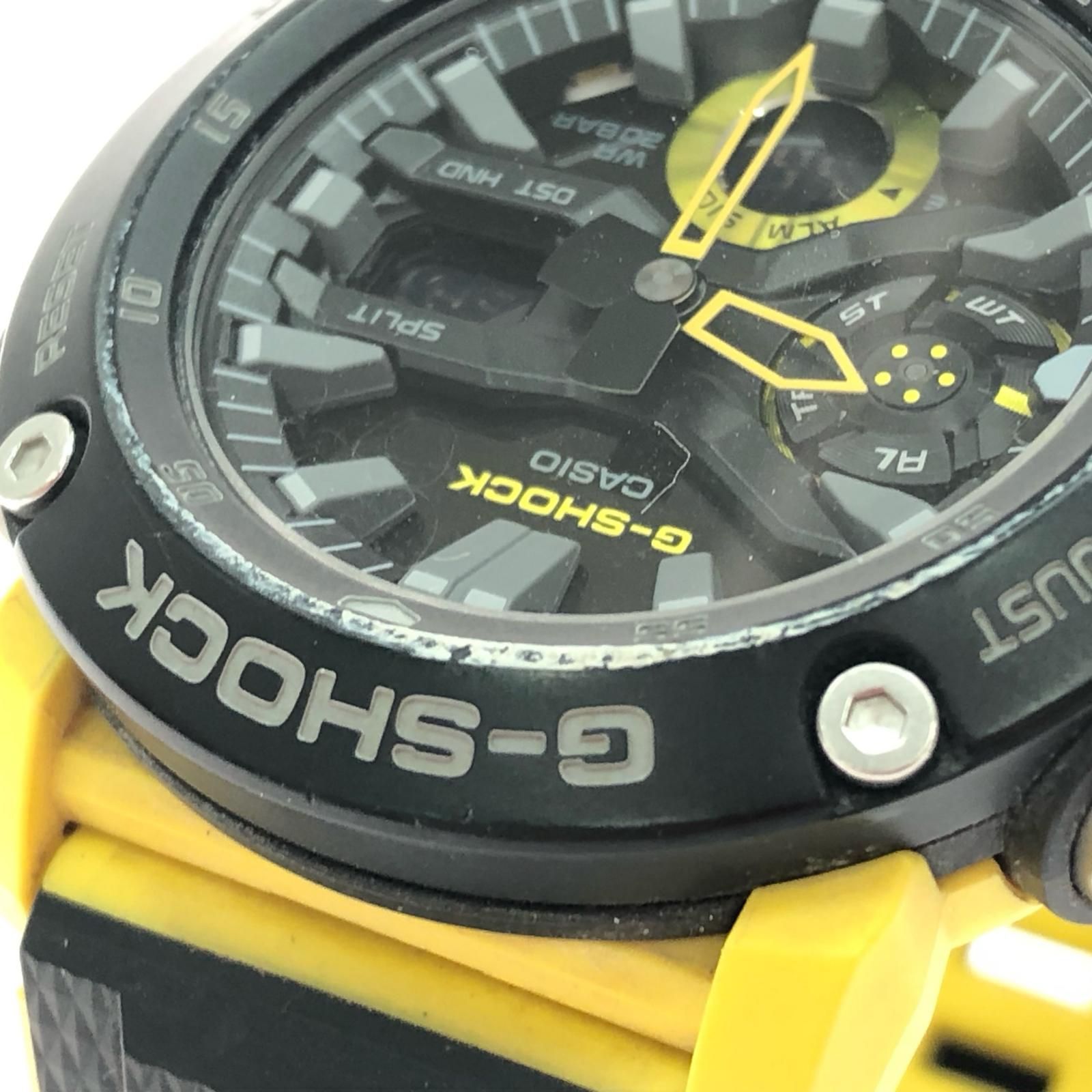 ▽▽CASIO カシオ メンズ腕時計 クオーツ G-SHOCK アナデジ カーボン 