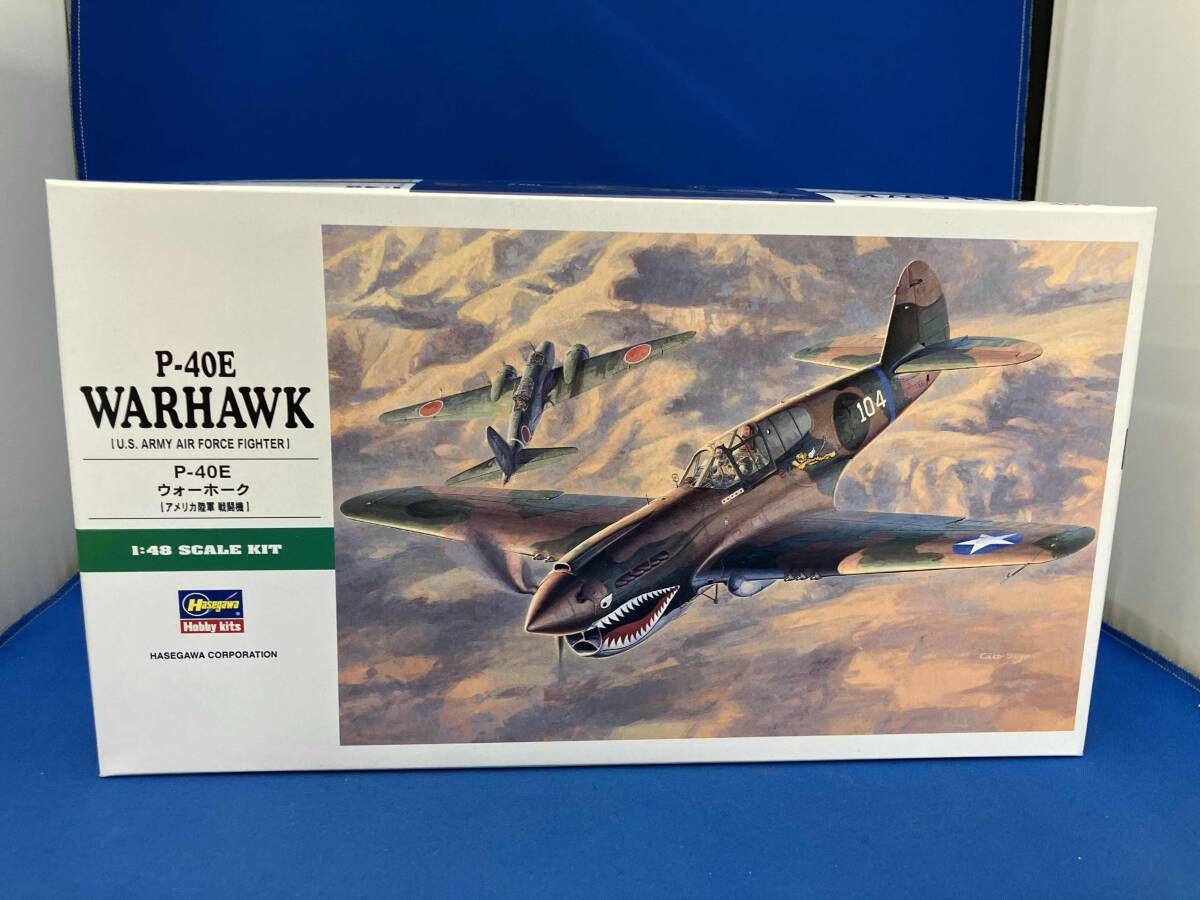 パーツ未開封 プラモデル ハセガワ 1/48 P-40E ウォｰホｰク JT帯シリｰズ