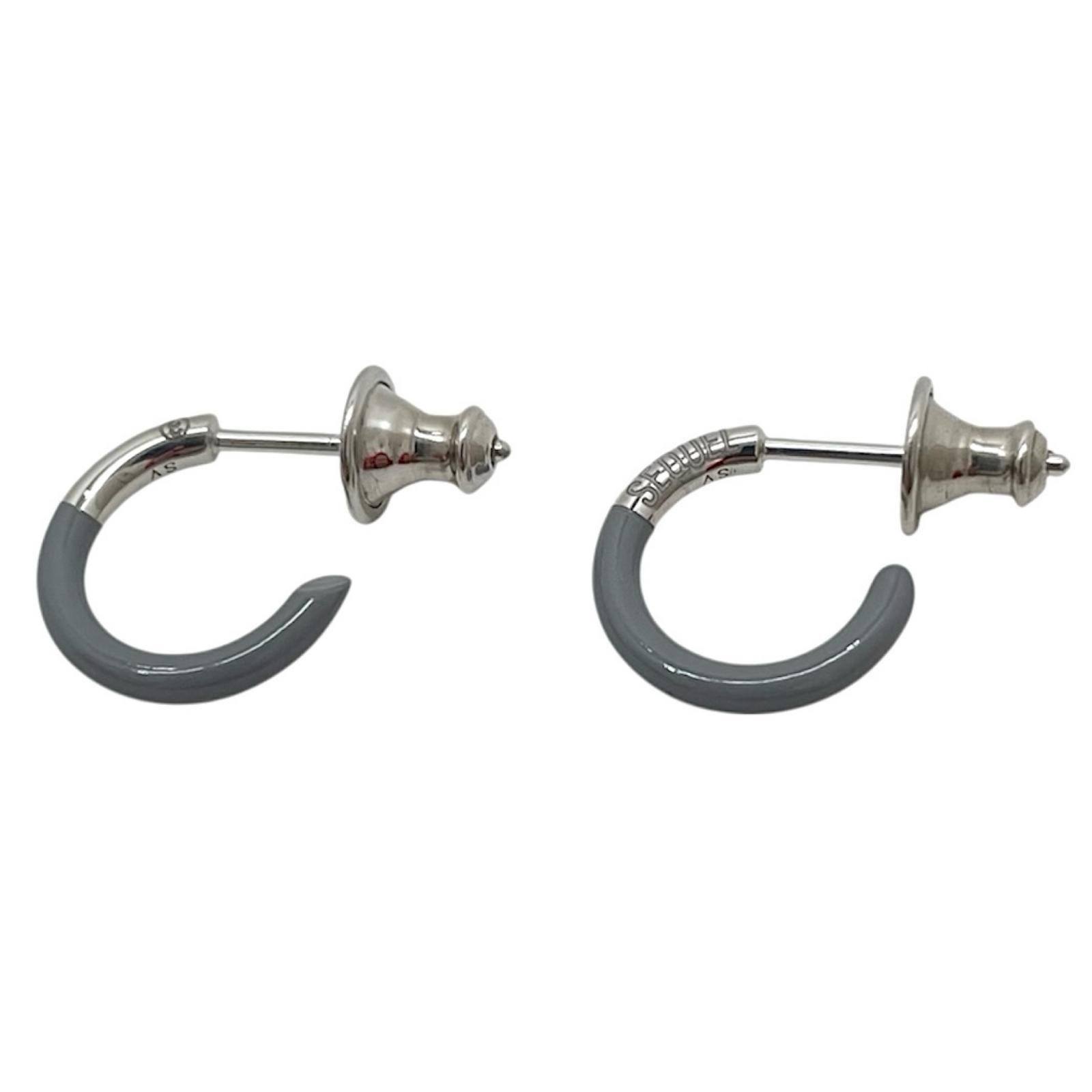 中古】CAREERING｜キャリアリング SEQUEL COLOUR 101 ピアス グレー