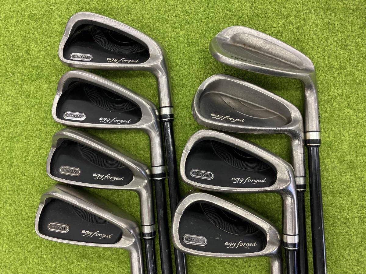 PRGR プロギア egg FORGED 2012 アイアンセット original flex shaft