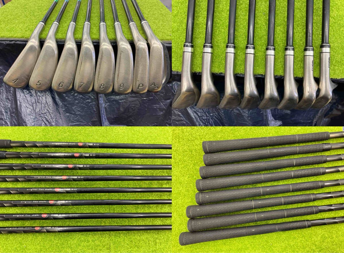 PRGR プロギア egg FORGED 2012 アイアンセット original flex shaft