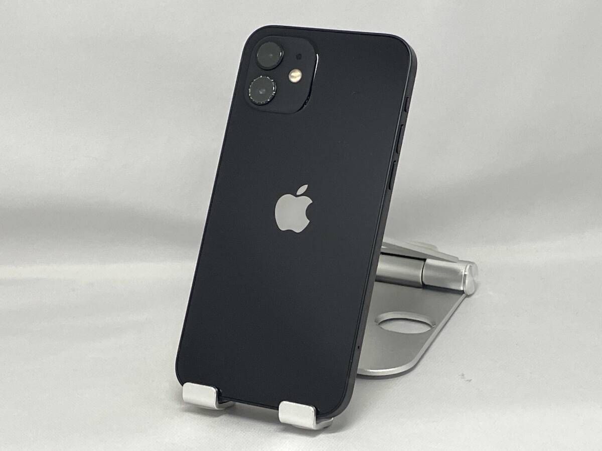 SIMロックなし】MGHN3J/A iPhone 12 64GB ブラック Ymobile 64GB 0