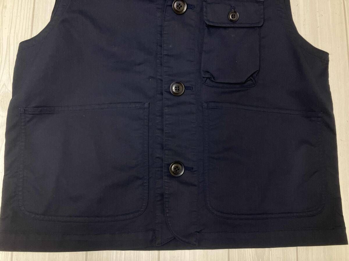 nanamica ナナミカ SUNS923 デッキ ベスト サイズM ブラック - メルカリ