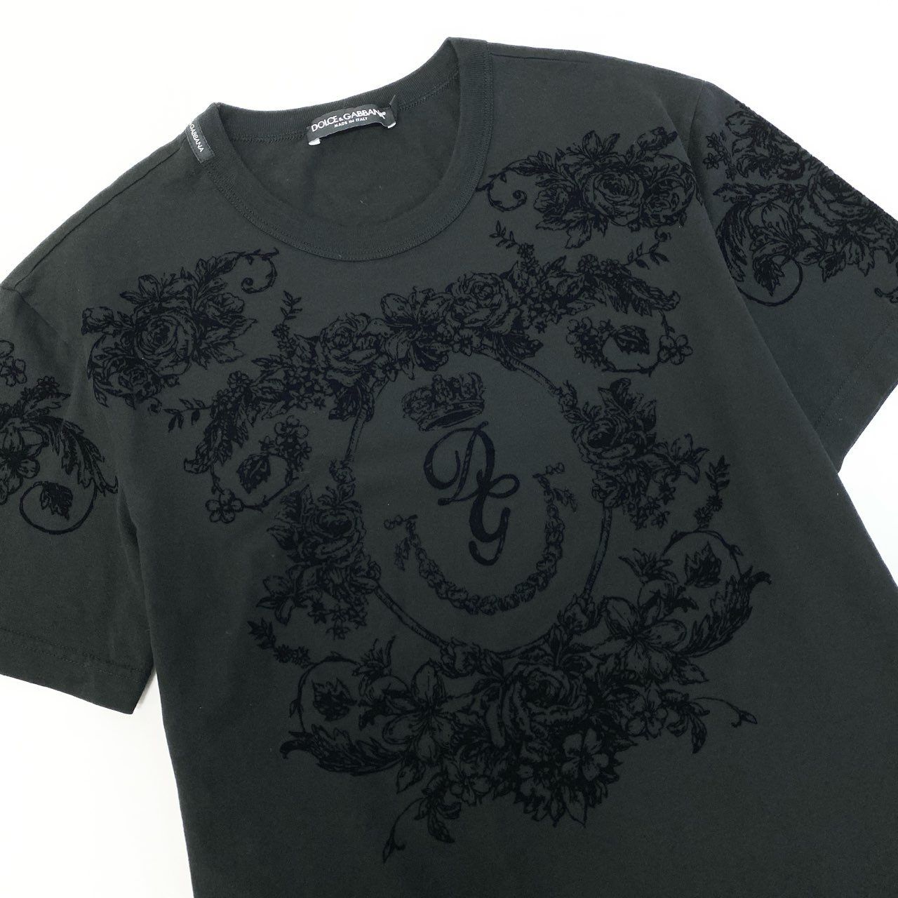 14c3 DOLCE&GABBANA ドルチェアンドガッバーナ 半袖Tシャツ フロック 