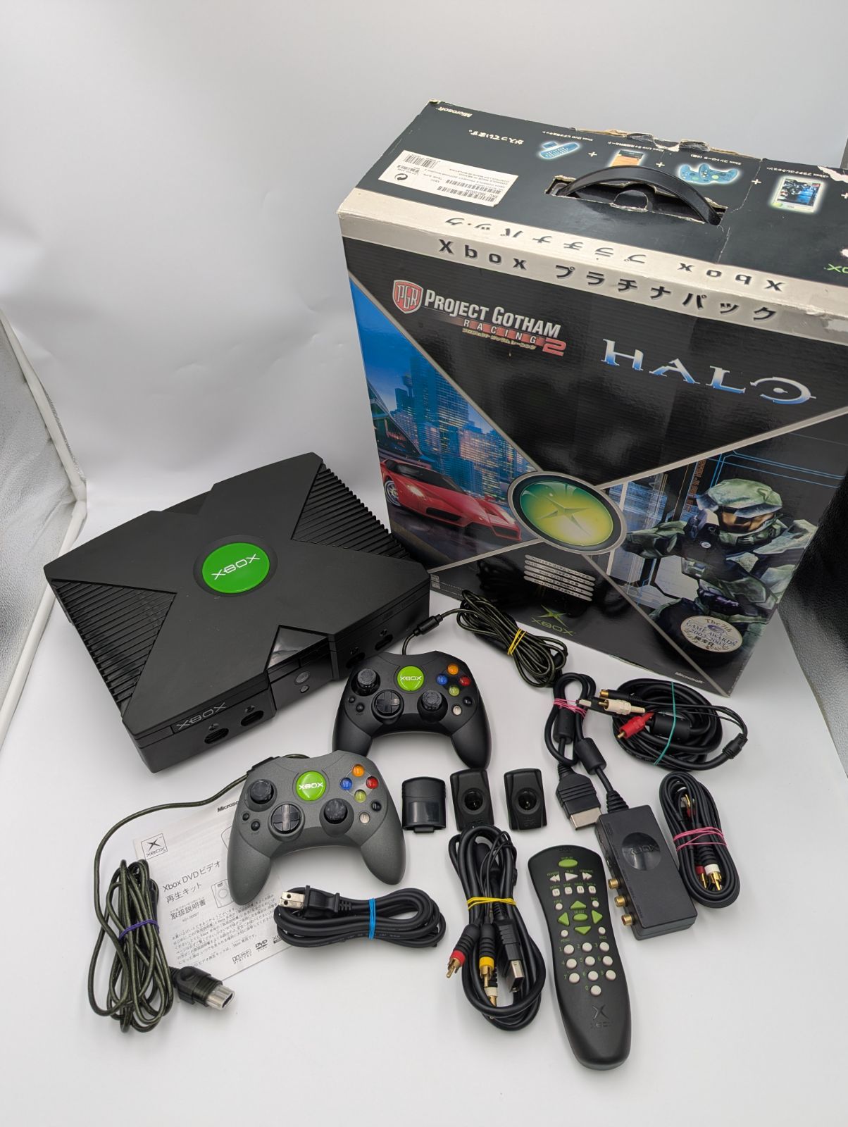 マイクロソフト Xbox プラチナパック ジャンク 現状品 動作未確認