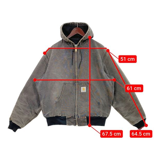 Carhartt カーハート アクティブジャケット ブルゾン フーディー 90s
