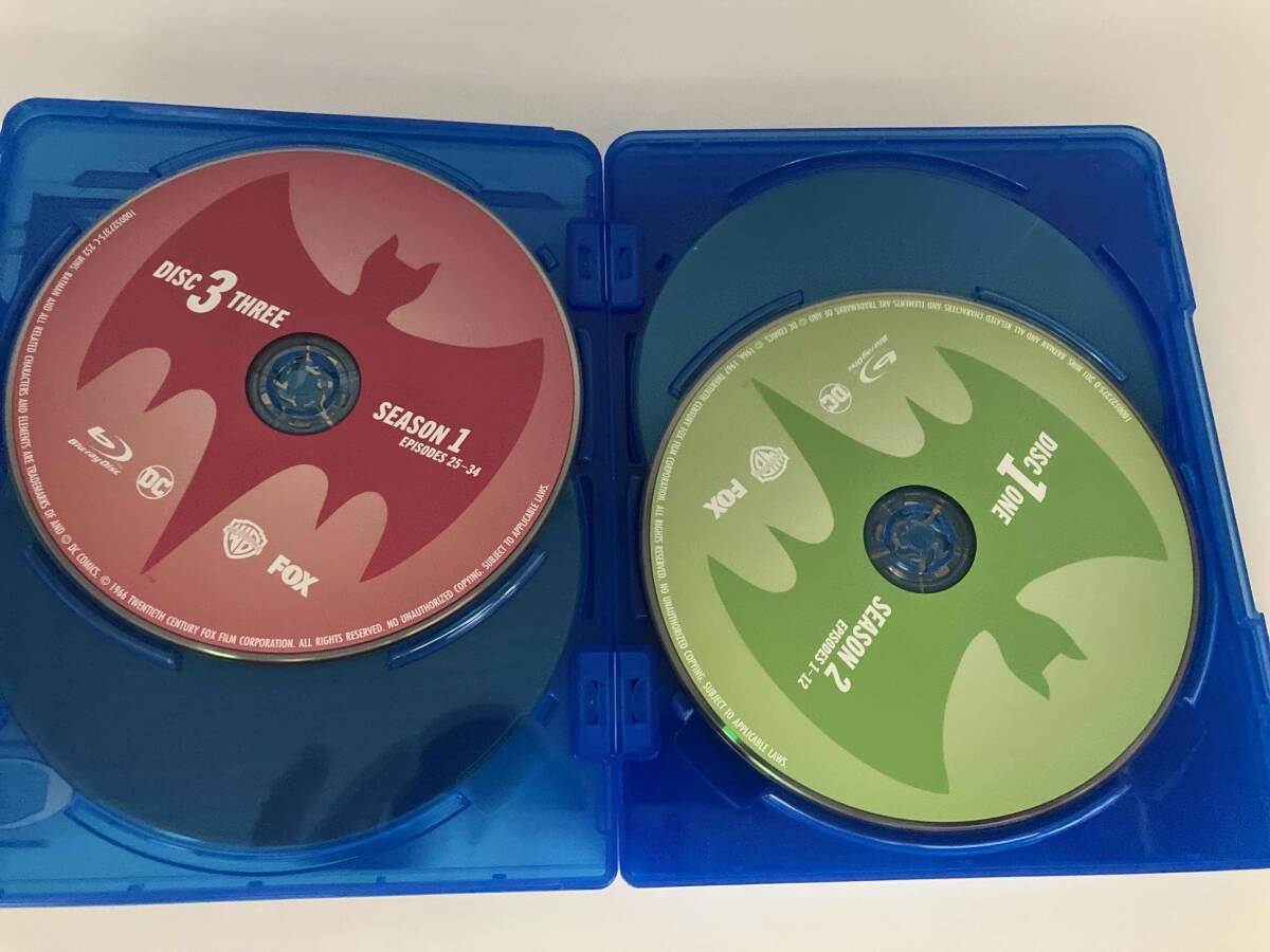 バットマン TV シーズン1-3 ブルーレイ全巻セット〈12枚組〉 Amazon.co.jp: バットマン TV 1st～3rdシーズン ブルーレイ全巻セット