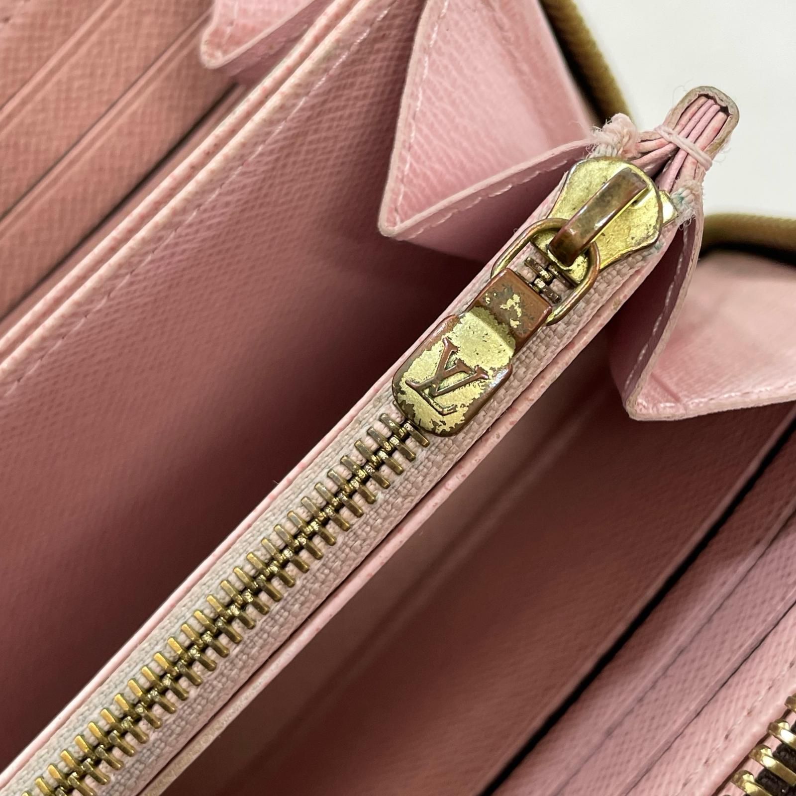 中古】LOUIS VUITTON | ルイ・ヴィトン ジッピーウォレット ダミエ 