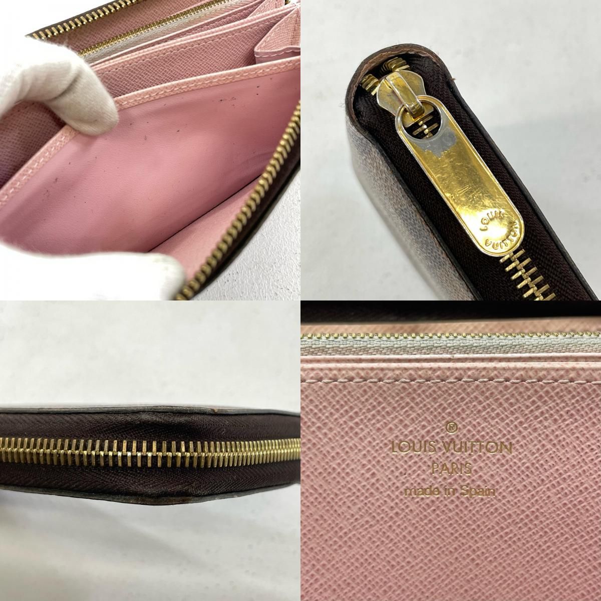 中古】LOUIS VUITTON | ルイ・ヴィトン ジッピーウォレット ダミエ 