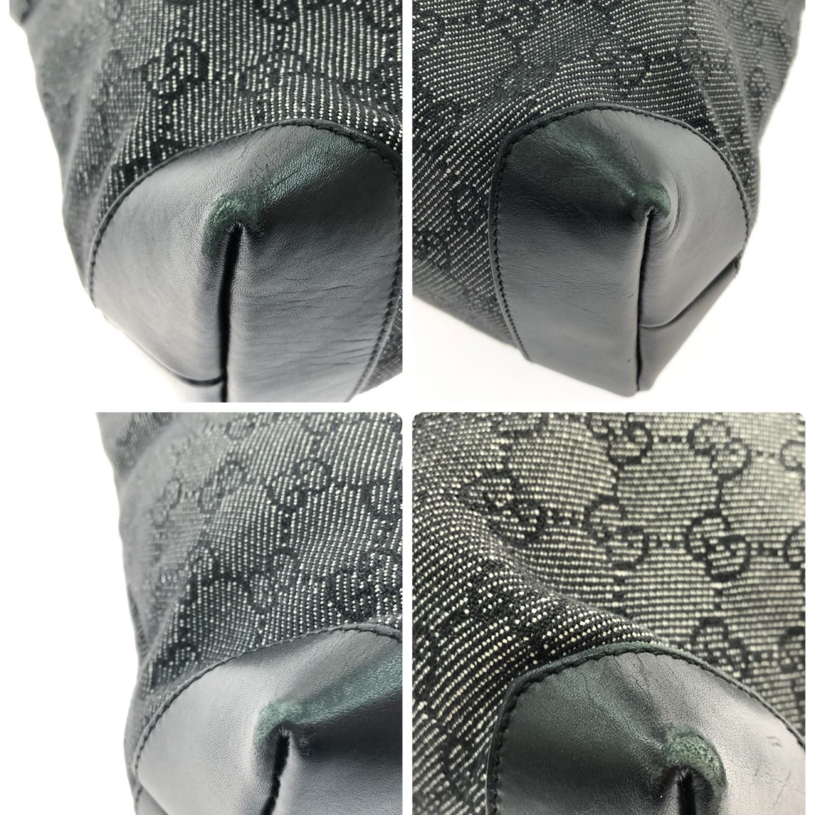 ▽▽GUCCI グッチ レディース トートバッグ GGキャンバス レザー 
