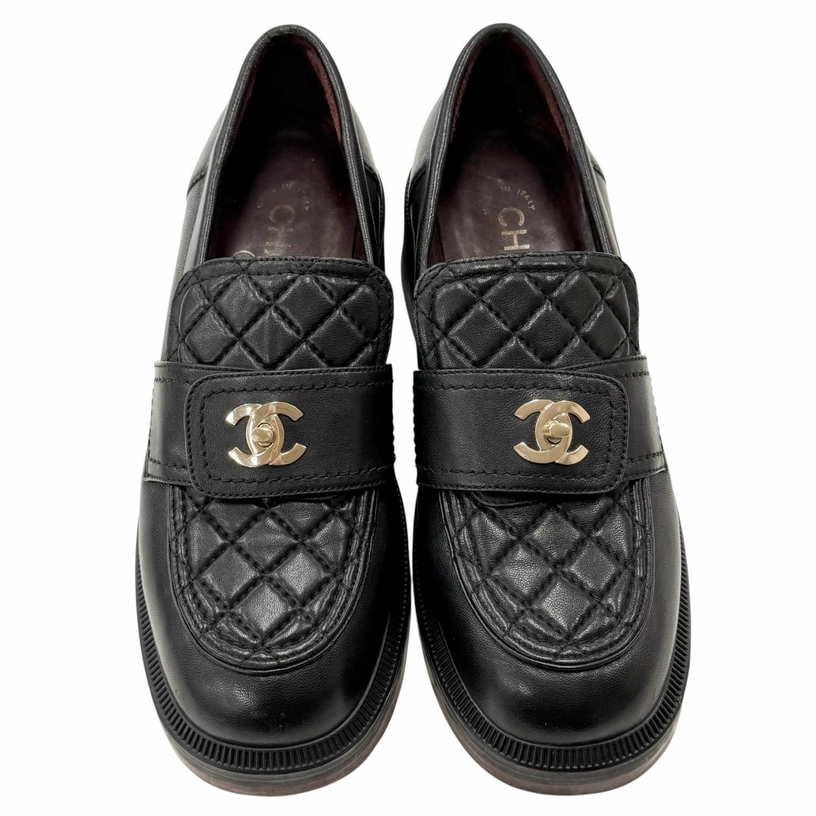 ドンドン見直し】良品◇CHANEL シャネル G38147 ココマークターン