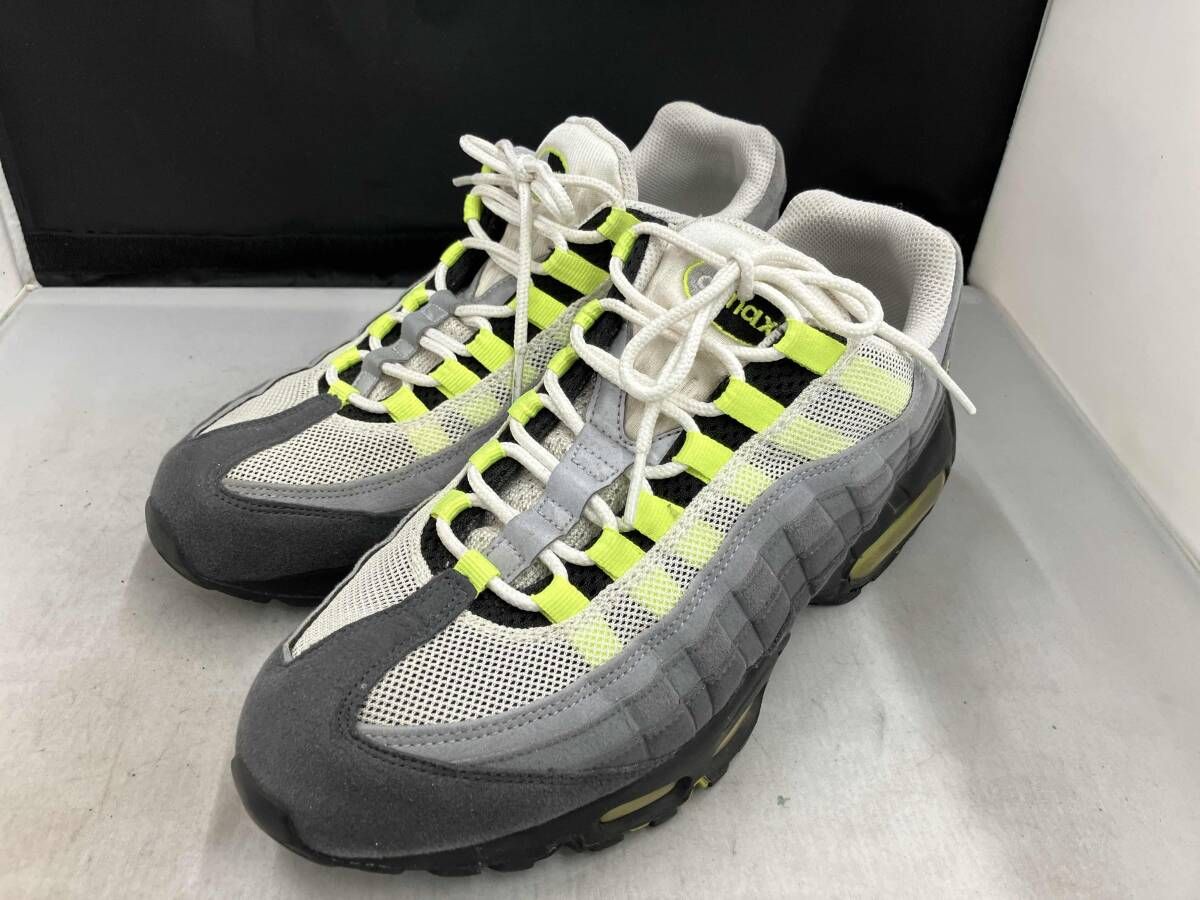 NIKE/AIR MAX95/スニーカー/27.5cm/グレー×イエロー/ナイキ/エア