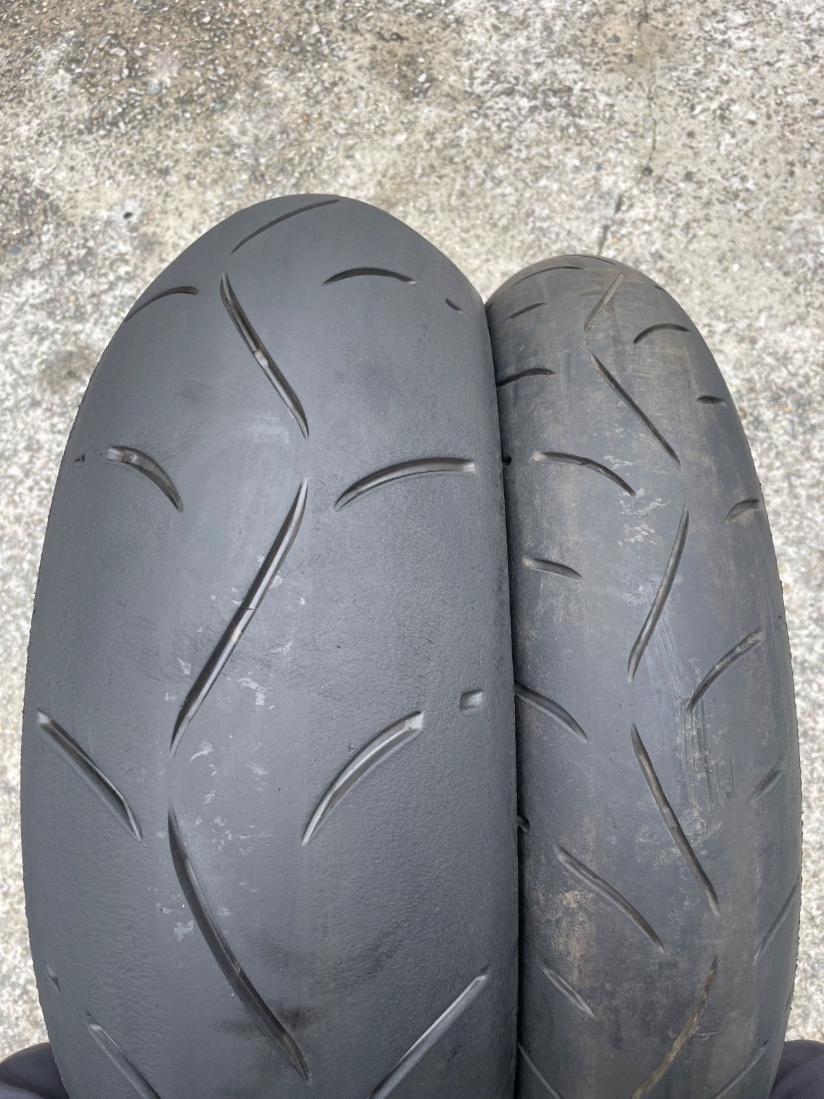 オートバイ ブリヂストン 120/70ZR17 180/55ZR17 S21 前後セット 送料