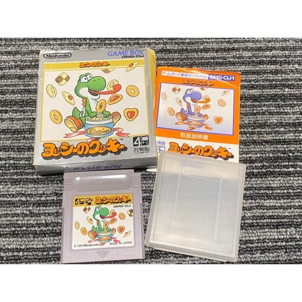 ゲームボーイ ソフト カセット ヨッシーのクッキー 箱 説明書 付き GB