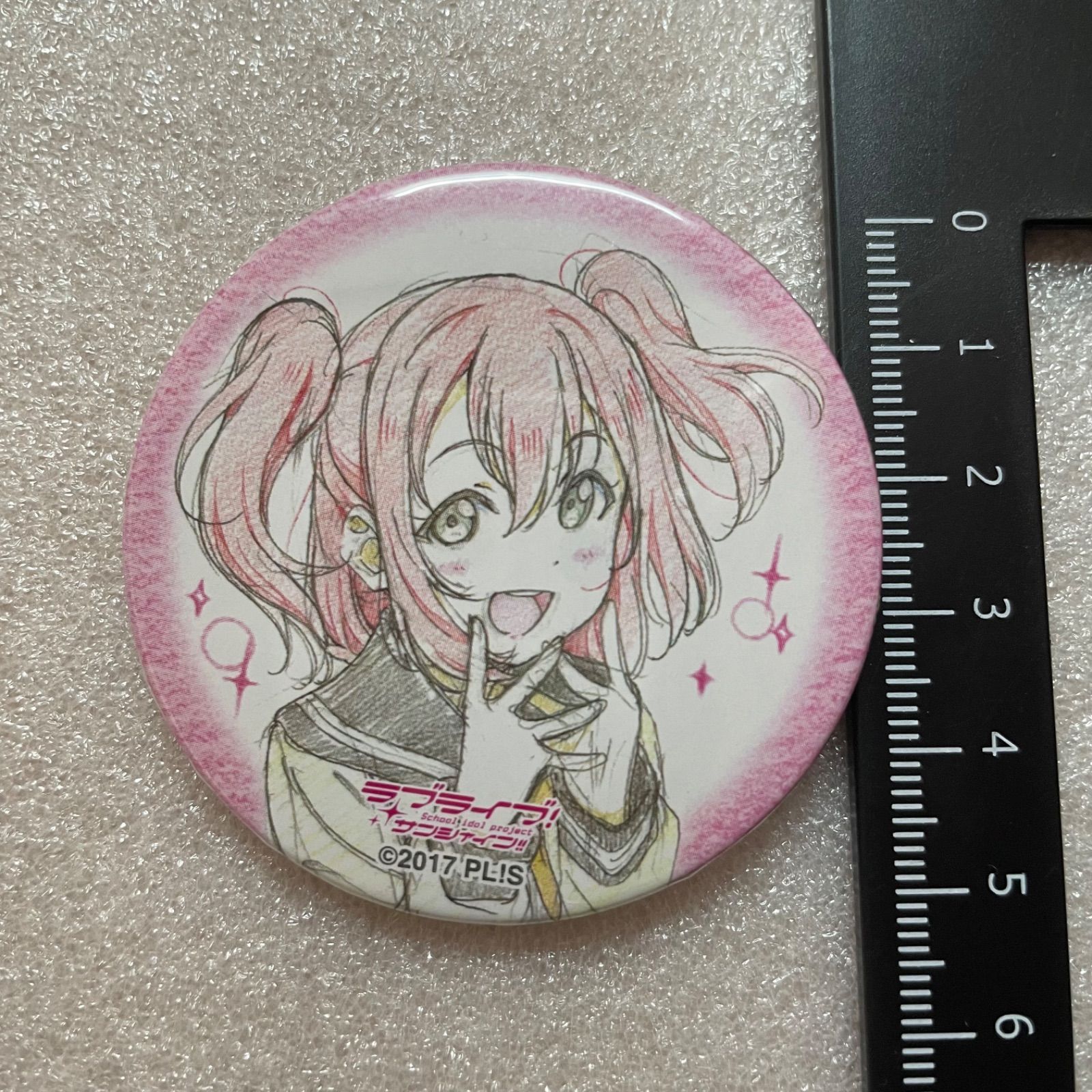 黒澤ルビィ 原画 ラブライブ！サンシャイン 展示会 缶バッジ Y7 - メルカリ