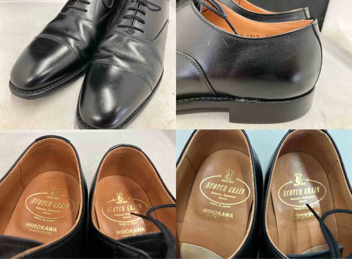 SCOTCH GRAIN/ビジネスシューズ/26cm/ブラック/革靴/スコッチグレイン