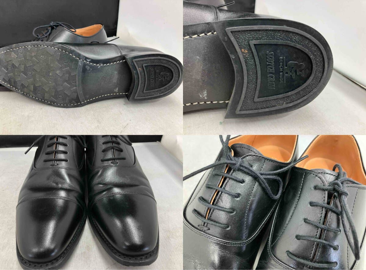 SCOTCH GRAIN/ビジネスシューズ/26cm/ブラック/革靴/スコッチグレイン