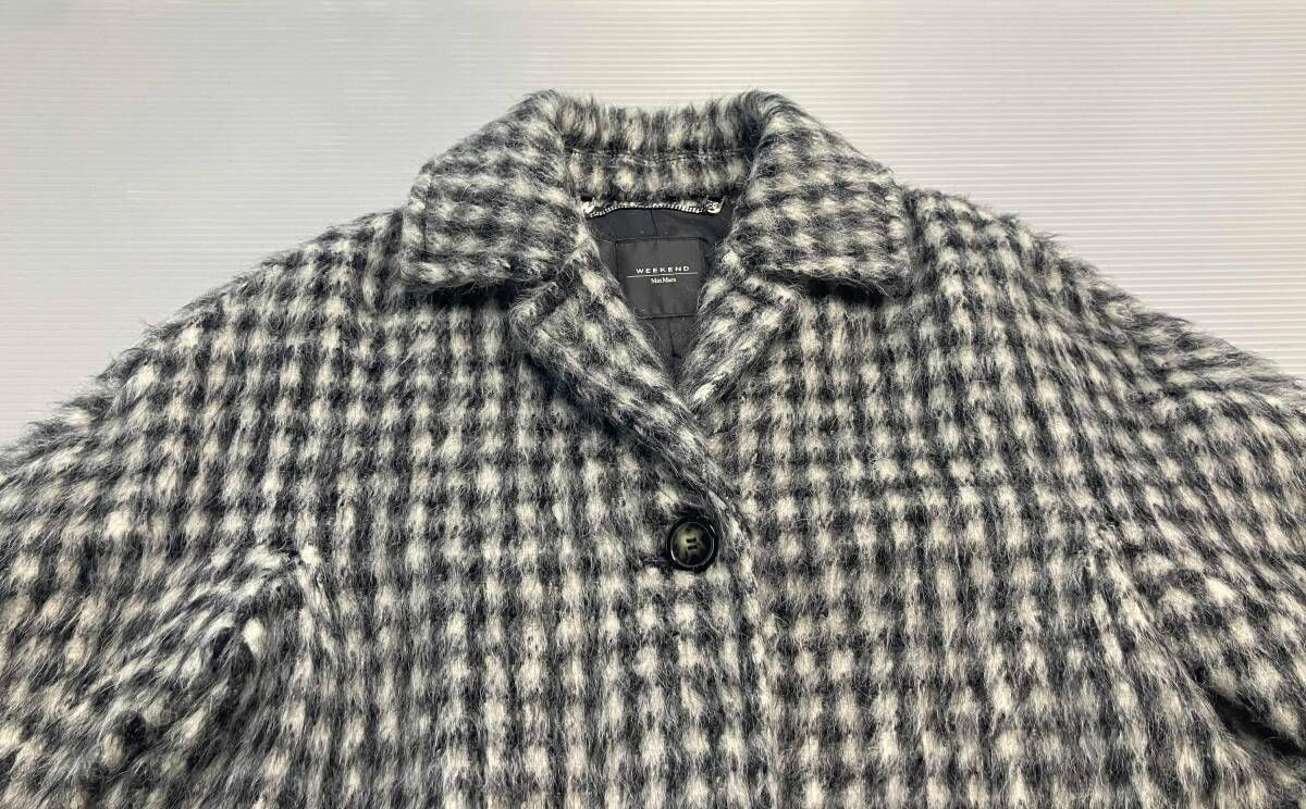 ☆ MaxMara マックスマーラ チェスターコート サイズ40 チェック